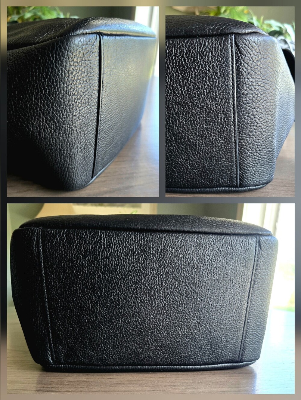 Coach Pennie Convertible Shoulder Bag in Black Pebble Leather With COA - Picture 8 of 13